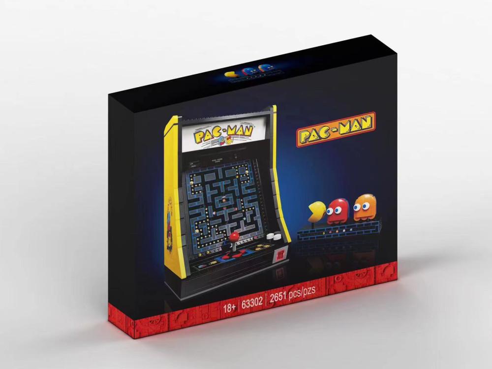 지스타 킹 63302 팩맨 아케이드 게임기 10323 호환블럭