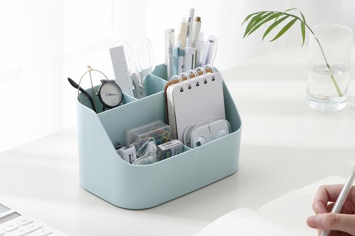 데스크 필통 오거나이저 데스크 수납 다용도 수납정리함 책상 정리