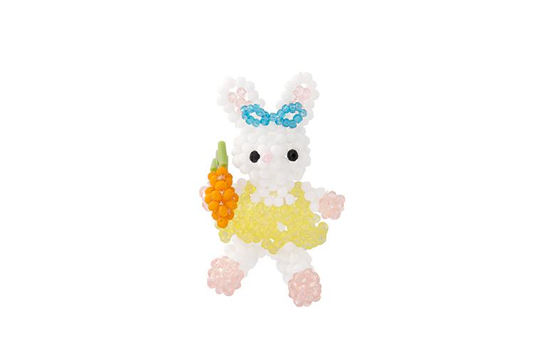 [swingset] Carrot Bunny Key Ring
