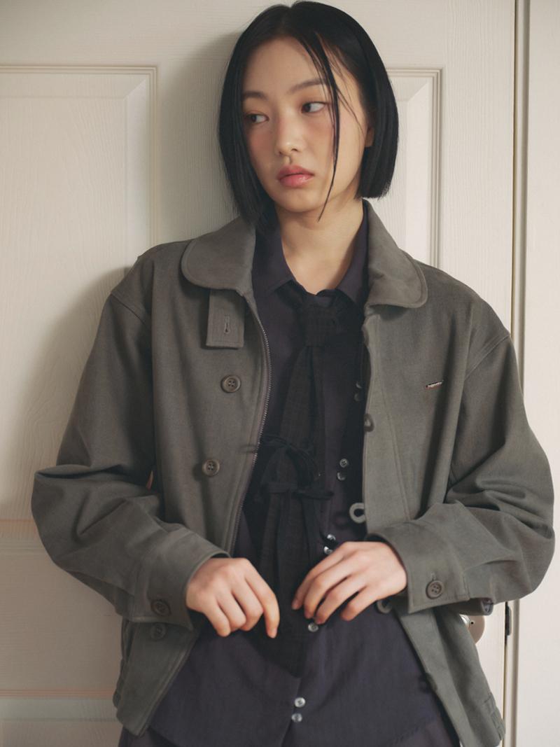 School bomber jacket (khaki)