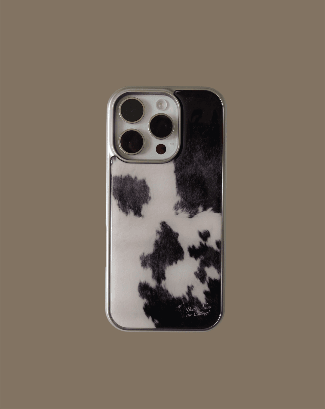 Holstein silver epoxy case