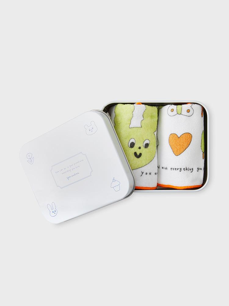 유앤미 손수건 & 틴케이스 세트