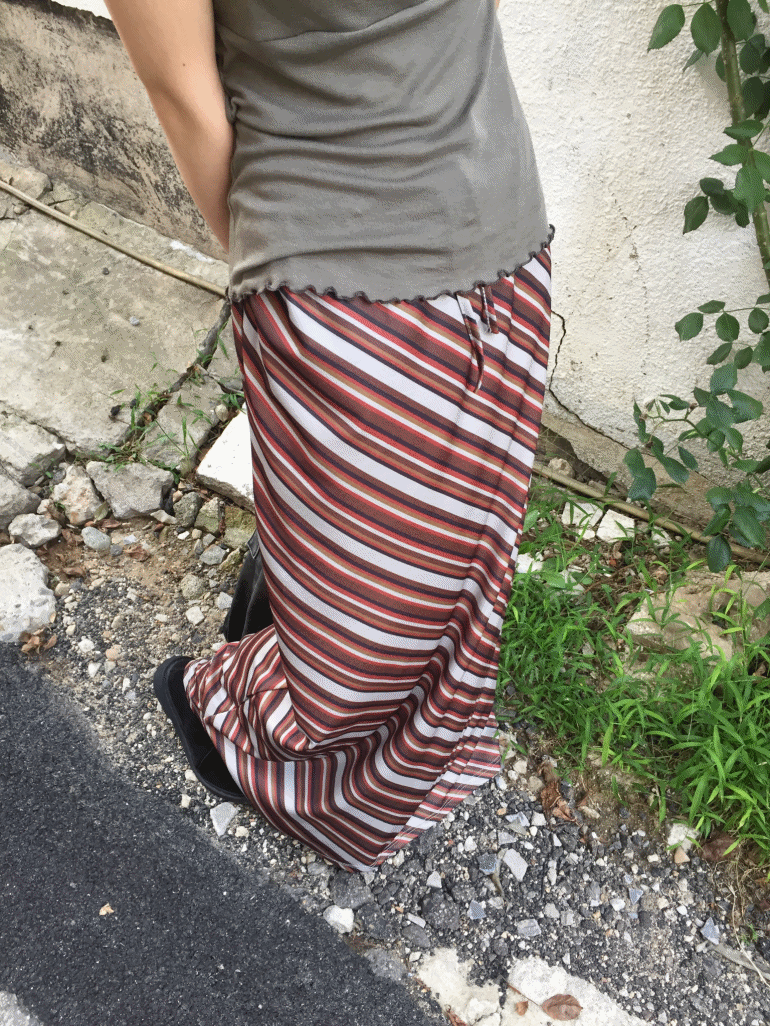 카르마 슬립 스커트