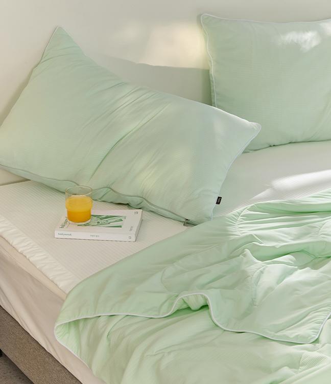 젤라토 안티버그 모기퇴치 항균소취 냉감 여름차렵이불