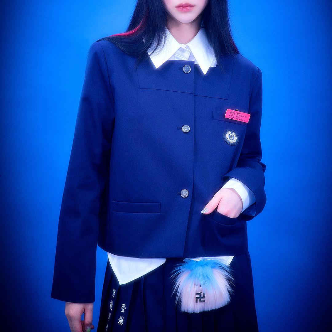 방령 자켓 (네이비)