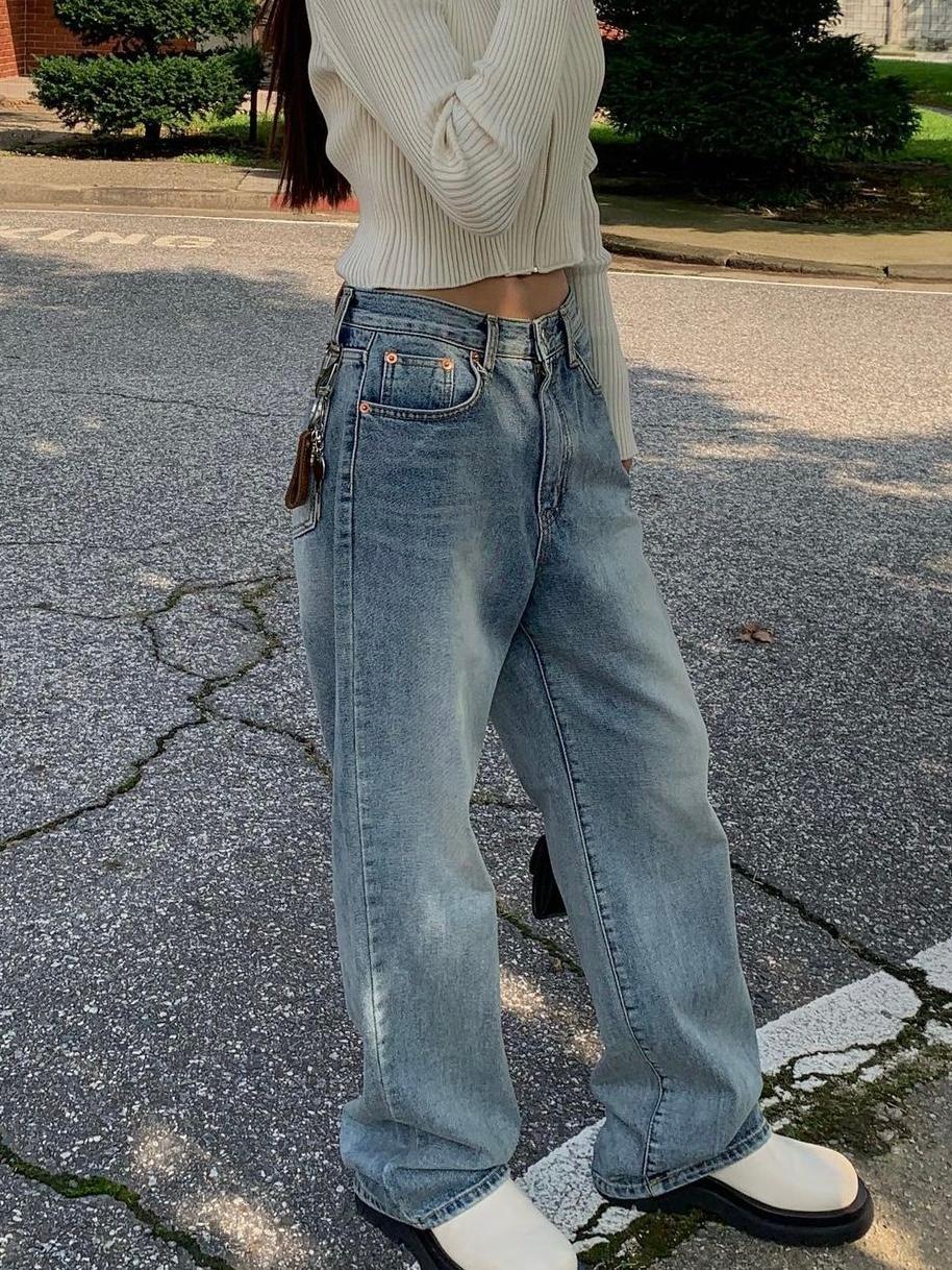 all brush  jean