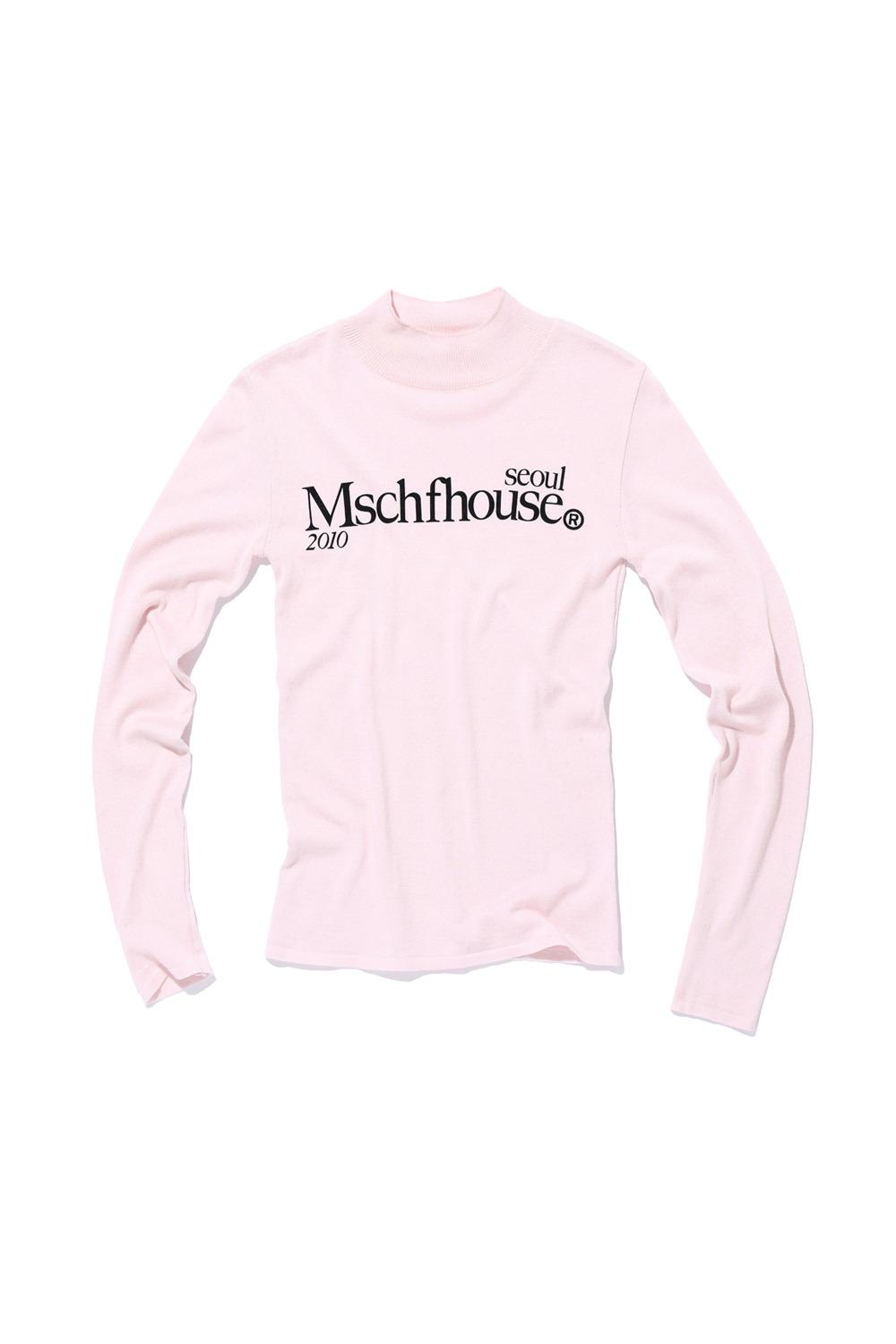 MSCHF HOUSE LIGHTWEIGHT KNIT TOP_PINK
