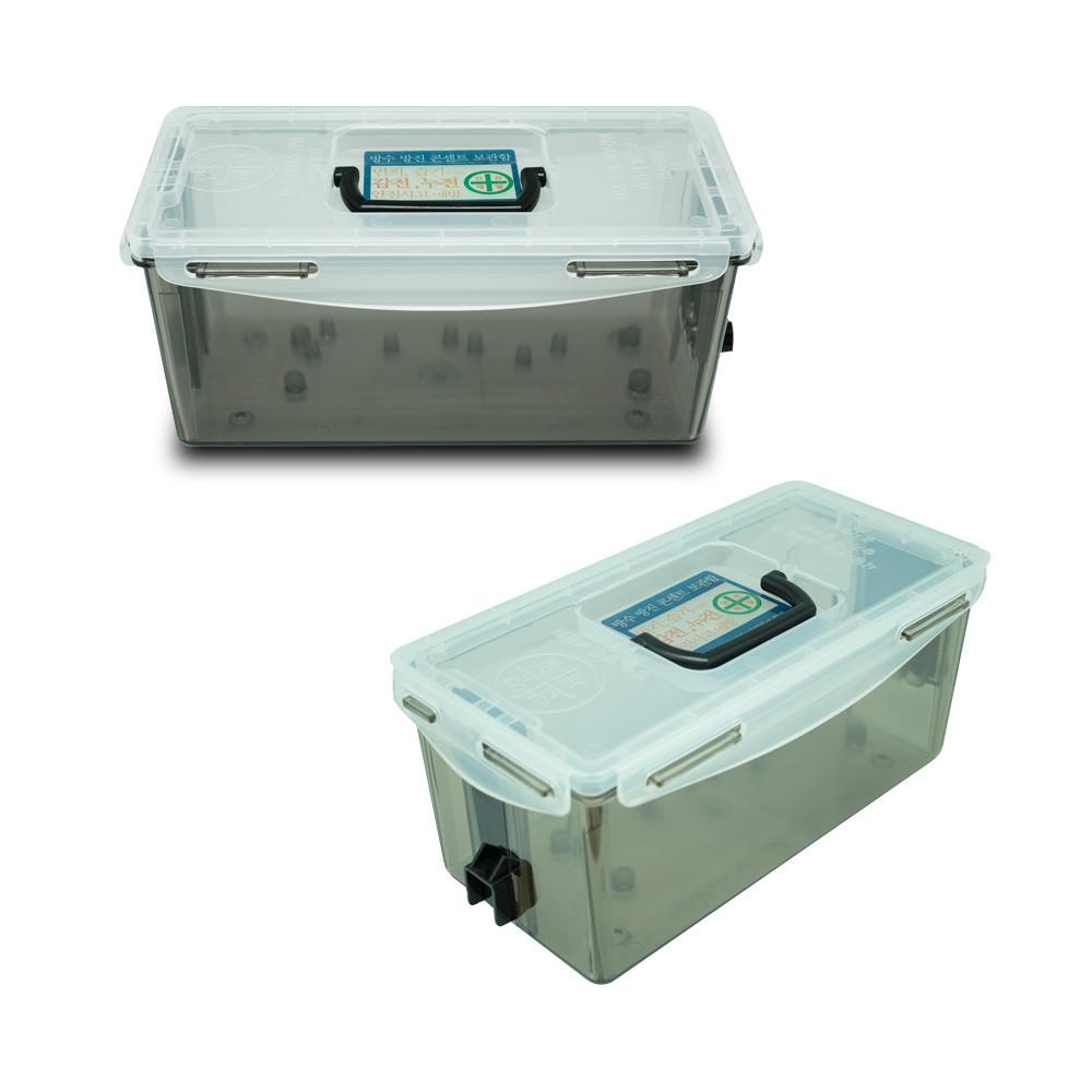 현대 방수 방진 멀티탭 보관함 캠핑 야외 베란다 콘센트 케이스 전기선 콘센트 정리함