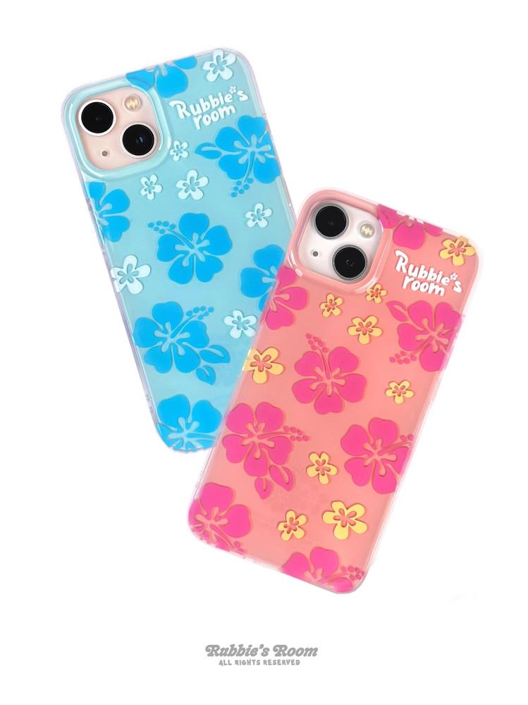 [ Rubbie's room ] 하와이안 히비스커스 아이폰 하드 케이스
