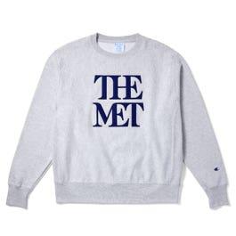 Met Logo Appliquéd Unisex Champion® Sweatshirt