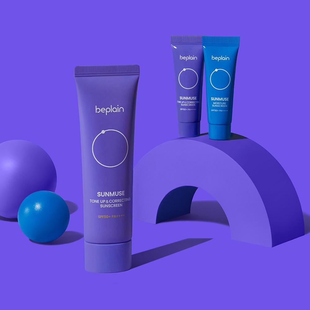 [모이스처10ml+톤업10ml 증정] 선뮤즈 톤업&코렉팅 선크림 50ml, 1개