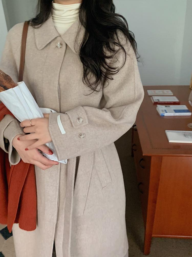 [200장 돌파] 어거스트 핸드메이드 코트(울90%/2color)