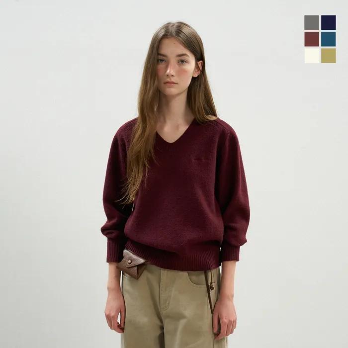 [29CM 단독] 솔리드 코어 V넥 니트 6Color