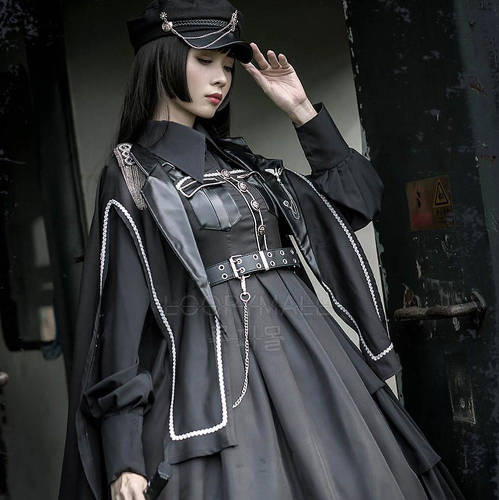 군복 제복 로리타 컨셉 코스프레 의상 캣하이니스