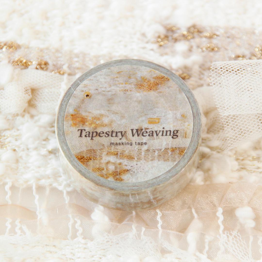Tapestry Weaving Masking Tape [Golden Snow]