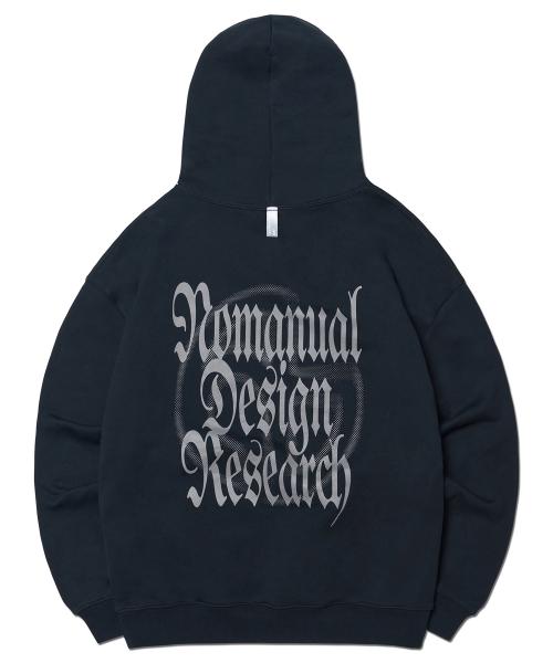 노매뉴얼(NOMANUAL)  MANERO HOODIE - BLACK - 사이즈 & 후기 | 무신사