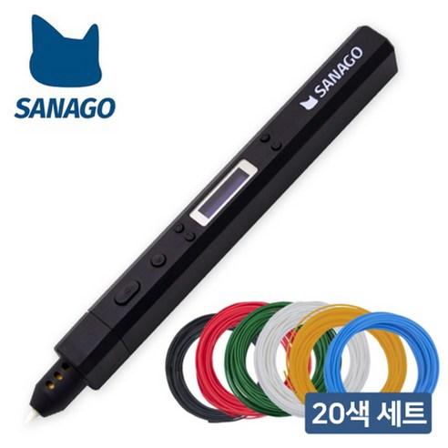 뉴사나고3D펜 PLA 필라멘트 20색 세트 - 3D프린터 | 쿠팡