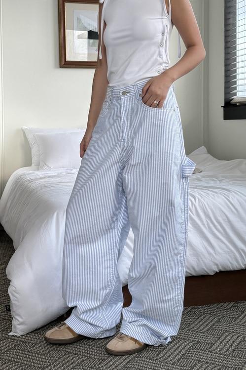 carpenter stripe pants
