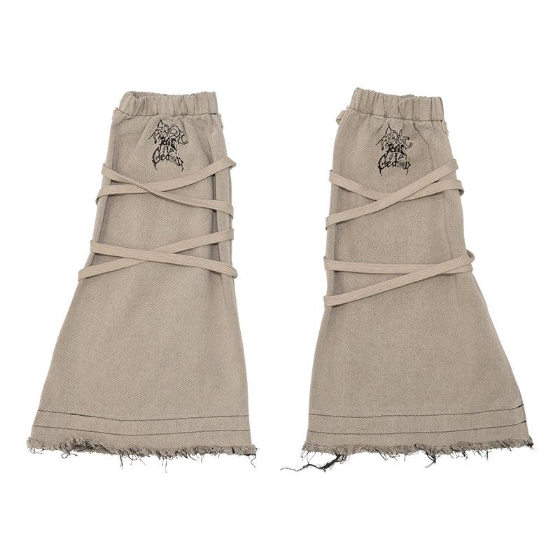 Cryptid Corpse Leg Warmers - BEIGE / ONE SIZE