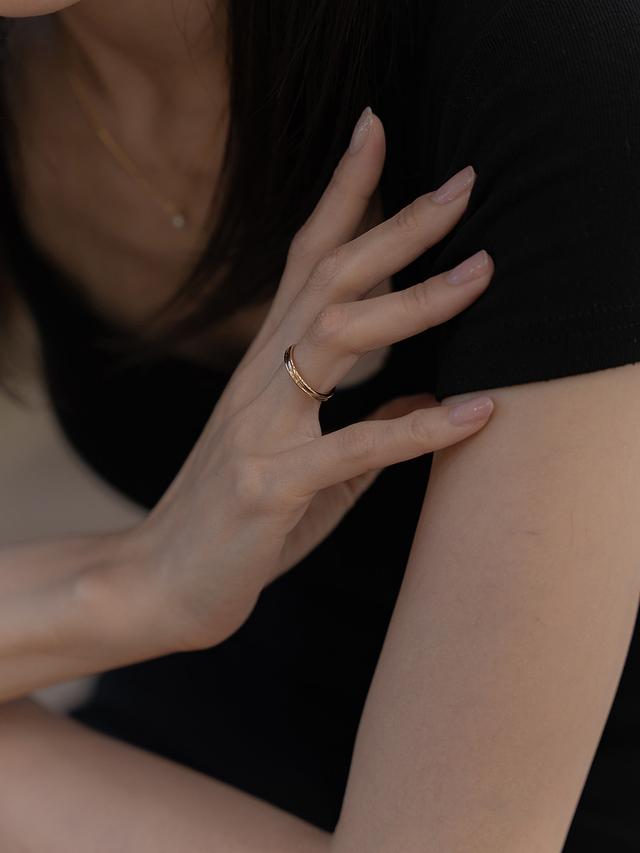 플뤼 심플 포인트 반지