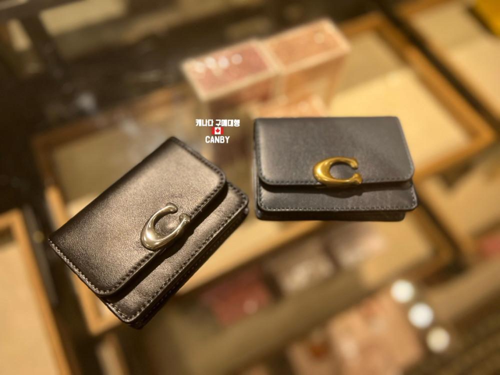 코치 여성 밴딧 카드 케이스 Bandit 카드 지갑 ﻿CH825