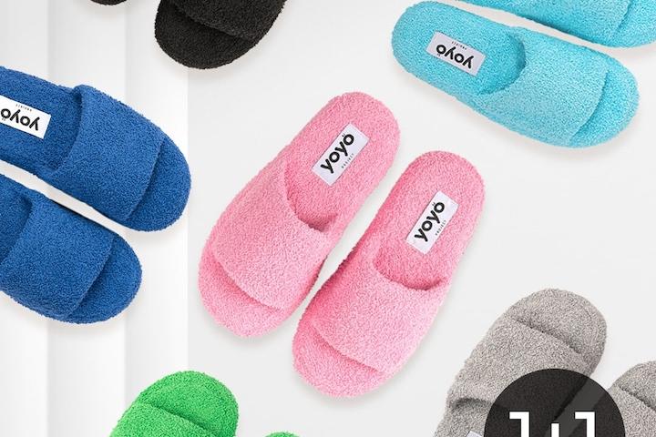 1+1 TERRY ROOM SHOES 실내화 층간소음방지(6COLOR)