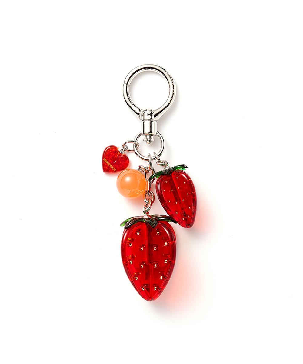 Strawberry keyring [RED]