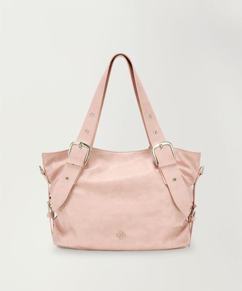 비비 버클 숄더백_핑크
