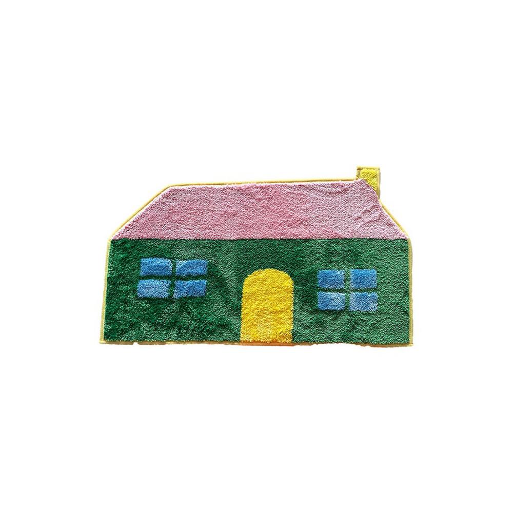 [블루아워] bluehour HAPPY GREEN HOUSE BATH MAT