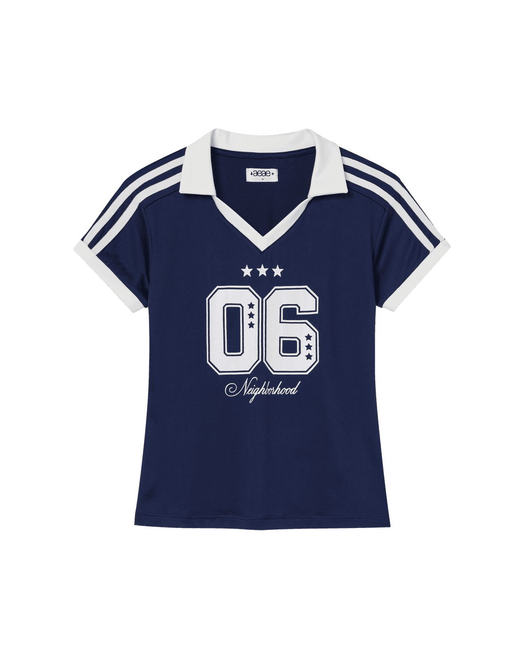 COLLAR JERSEY [NAVY]