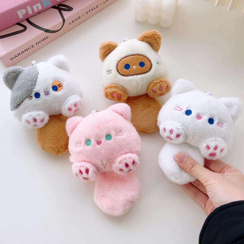 아이데이지 고양이 인형 키링 백참 귀여운 미니 커플 에어팟 자동차 가방 소리나는 키링