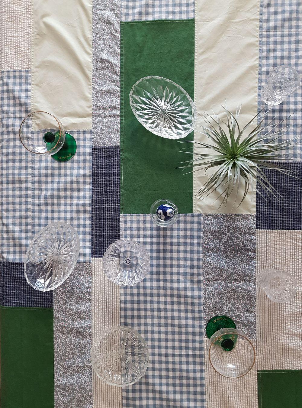 Forest Green Patchwork