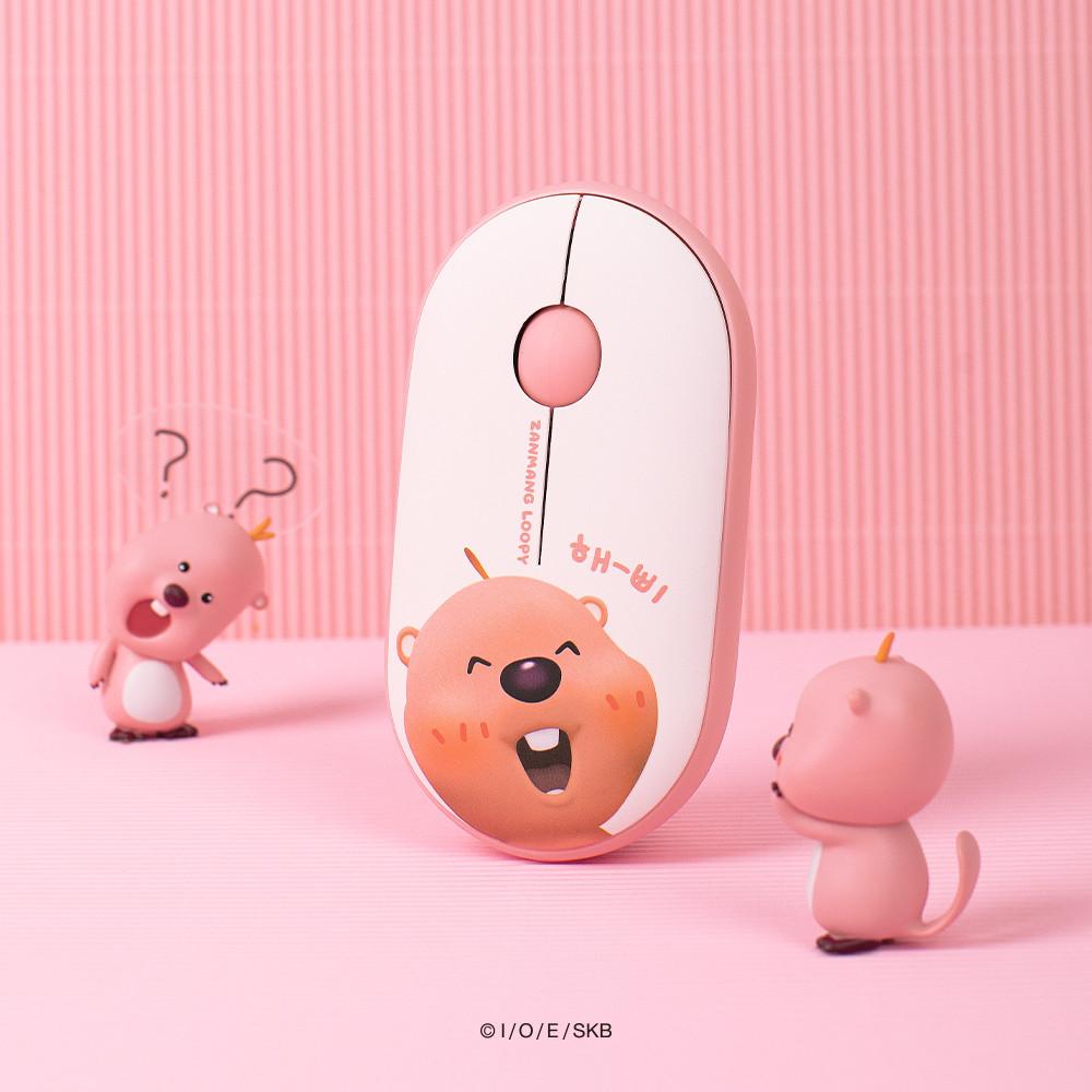 로이체 잔망루피 무선겸용 멀티페어링 블루투스 무선마우스