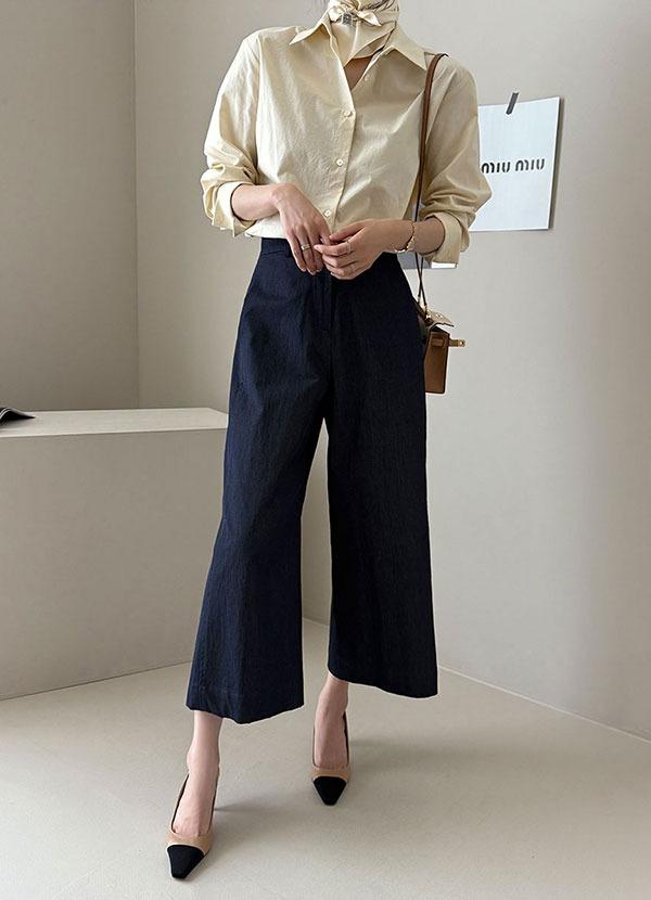 [DAILY MADE] 10부코튼팬츠