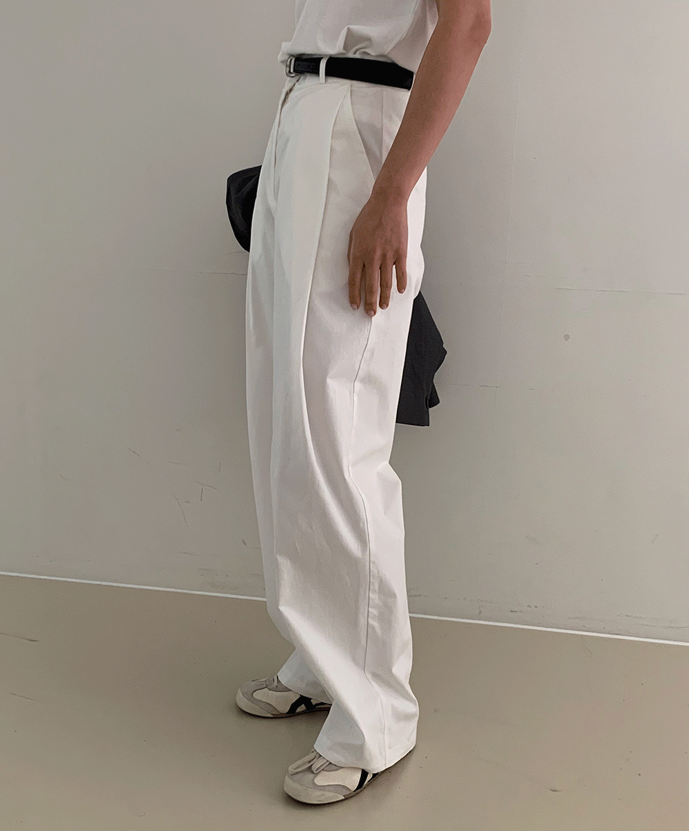 [2장이상 구매시 2000원 할인] (unusually) current pintuck pants (7color)