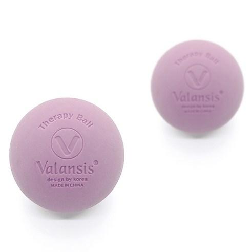 밸런시스 마사지볼 싱글형, 라일락퍼플, 2개