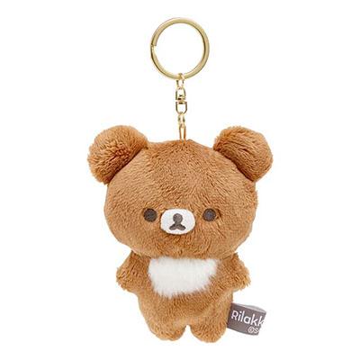 리락쿠마 NEW BASIC RILAKKUMA 인형타입 열쇠고리(차이로쿠마)