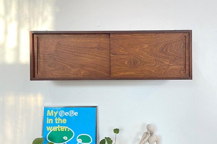 원목 벽선반 벽설치선반 긴주방선반