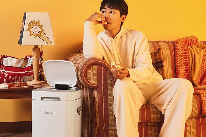 린클프라임 음식물 처리기 건조 미생물 화이트