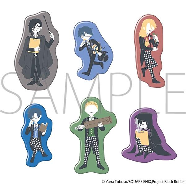 【굿즈-핀뱃지】 흑집사 기숙학교편 애니판 B6 핀즈 컬렉션/유루파렛토