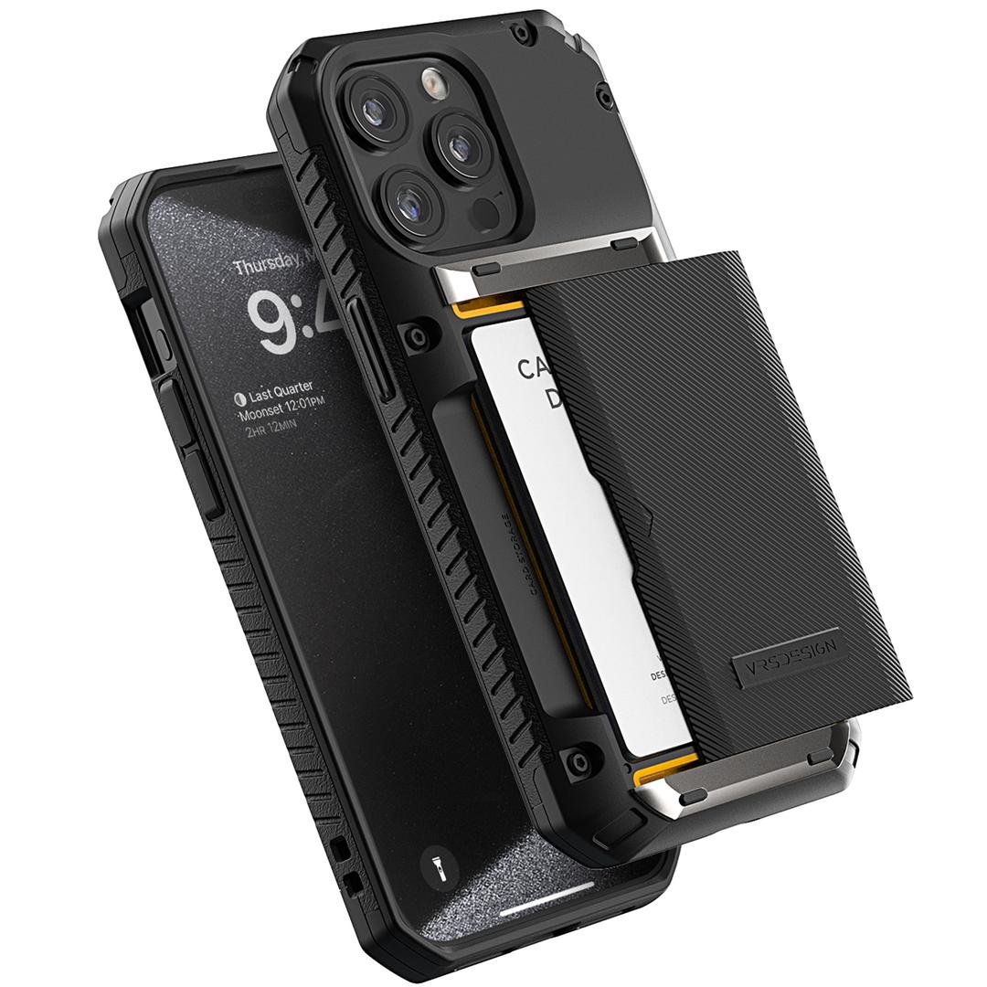 베루스 아이폰15 프로 맥스 케이스 카드 4장 수납 케이스 담다글라이드 프로