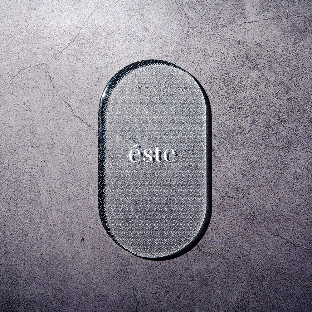 에스테 발각질제거기 풋케어 발바닥 발 뒤꿈치 굳은살 제거 풋케어 풋파일 유리