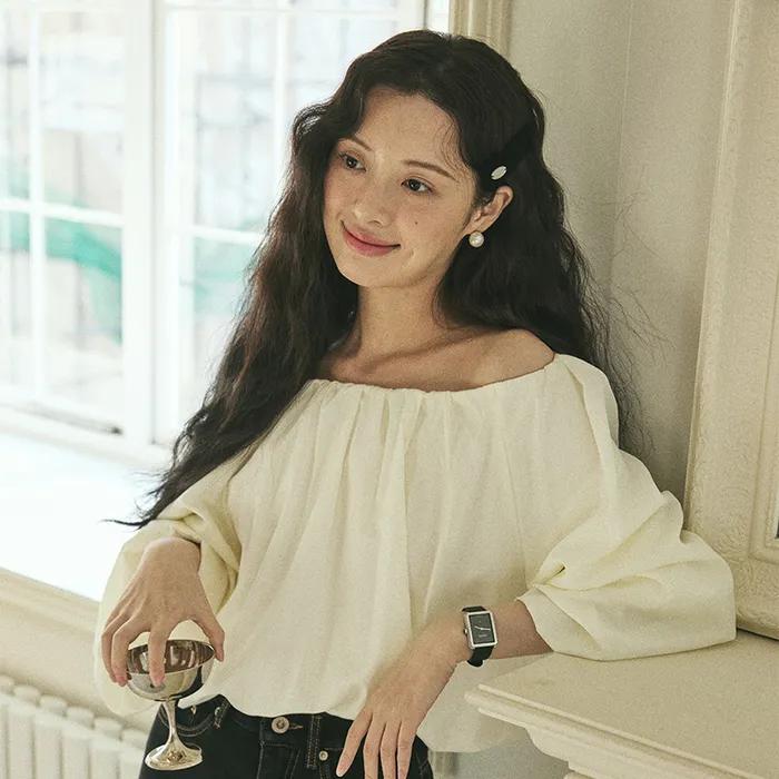 벌룬이 투웨이 블라우스 (2COL) Y5T141