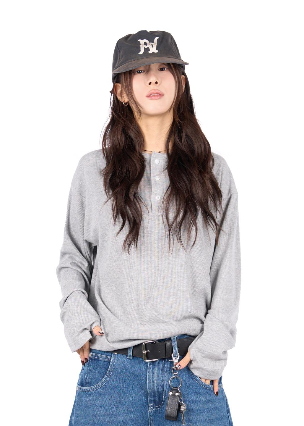 BUTTON WARMER LONG SLEEVE