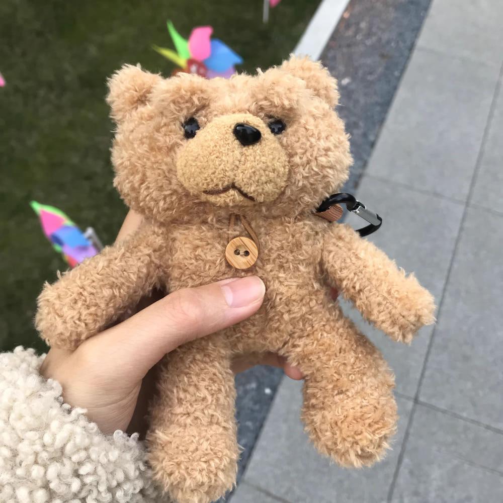 테디베어 에어팟케이스 2종 인형 키링 케이스