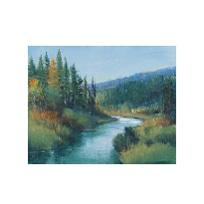 팀 오툴, Trout Stream I, 대형 풍경 거실 인테리어 그림액자