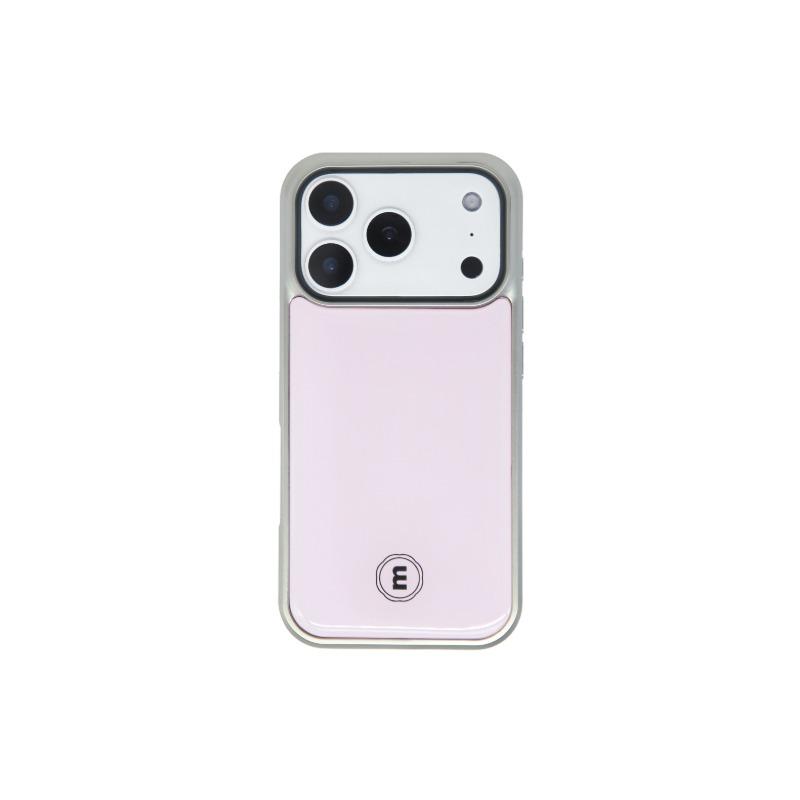 (2nd) silver iphone case - shell pink (12/22 순차배송)