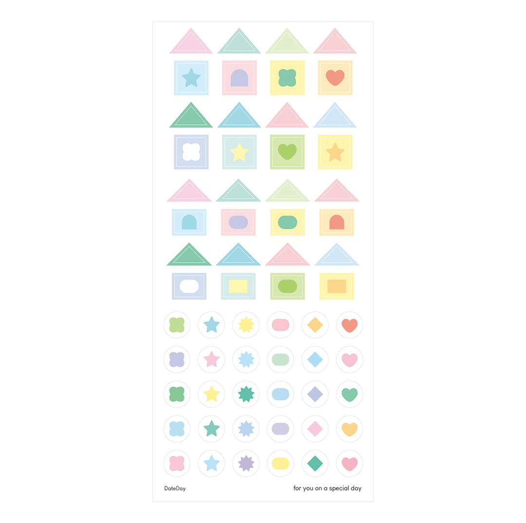 Seal sticker - House shape