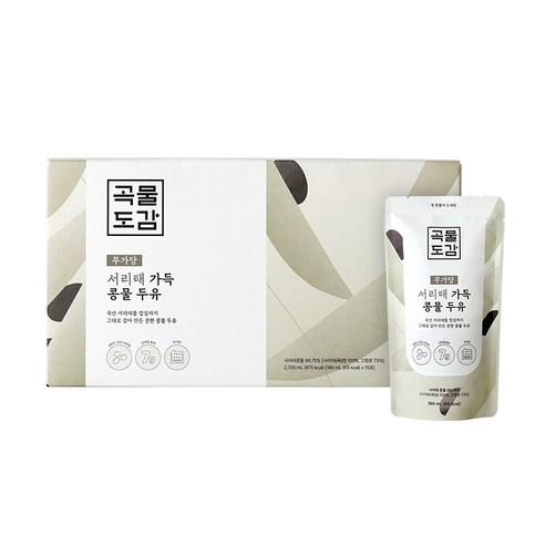 곡물도감 국산 무가당 서리태 가득 콩물두유, 180ml, 15개 - 두유 | 쿠팡