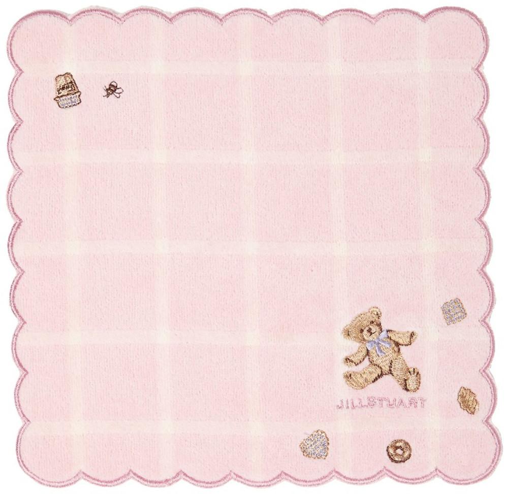질스튜어트 여성용 타올 손수건 테디베어